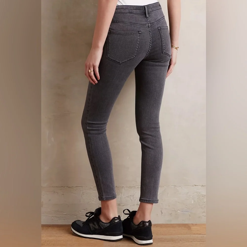 Anthropologie Pilcro and The Letterpress Serif Jeans Size 30 Color Washed Black